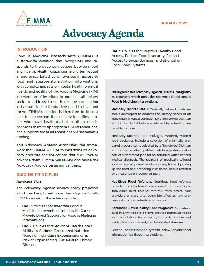 Advocacy Agenda